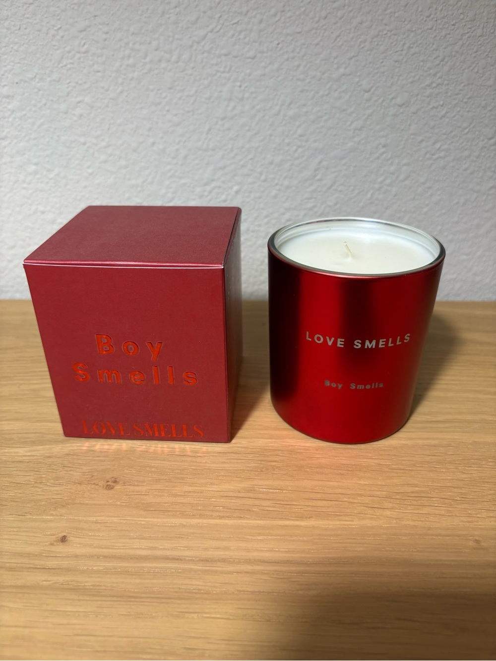Boy Smells Love Smells 8.5oz Scented Candle